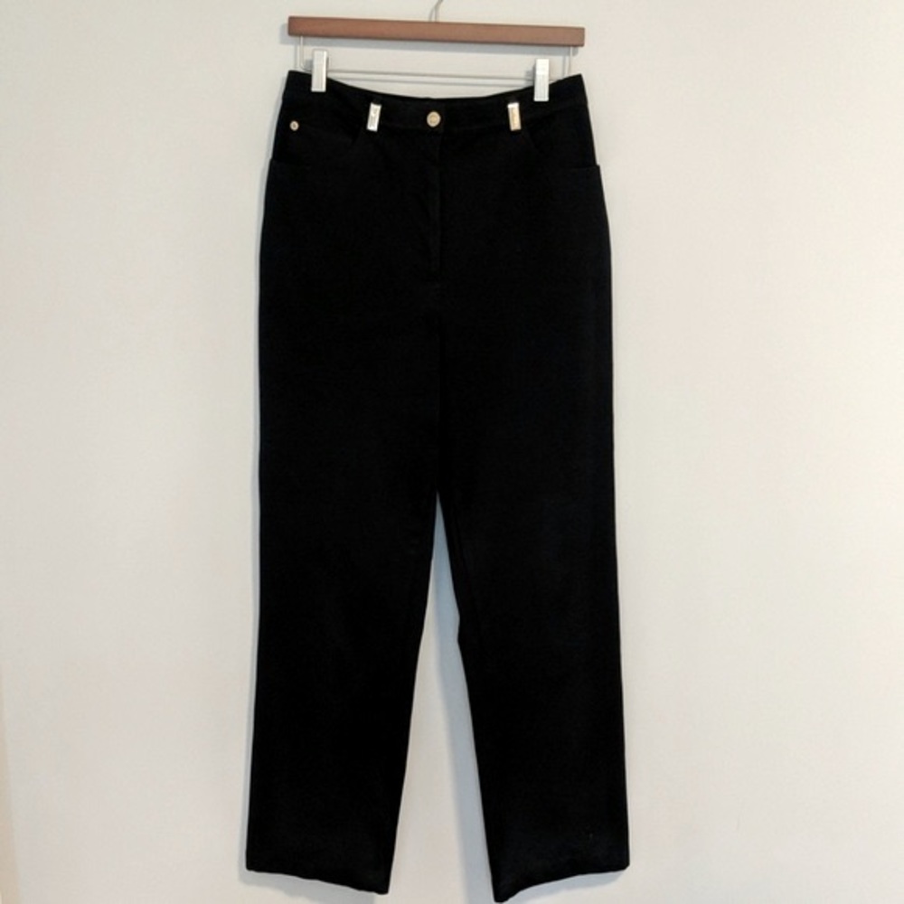 St. John sport by Marie Gray high rise black pants